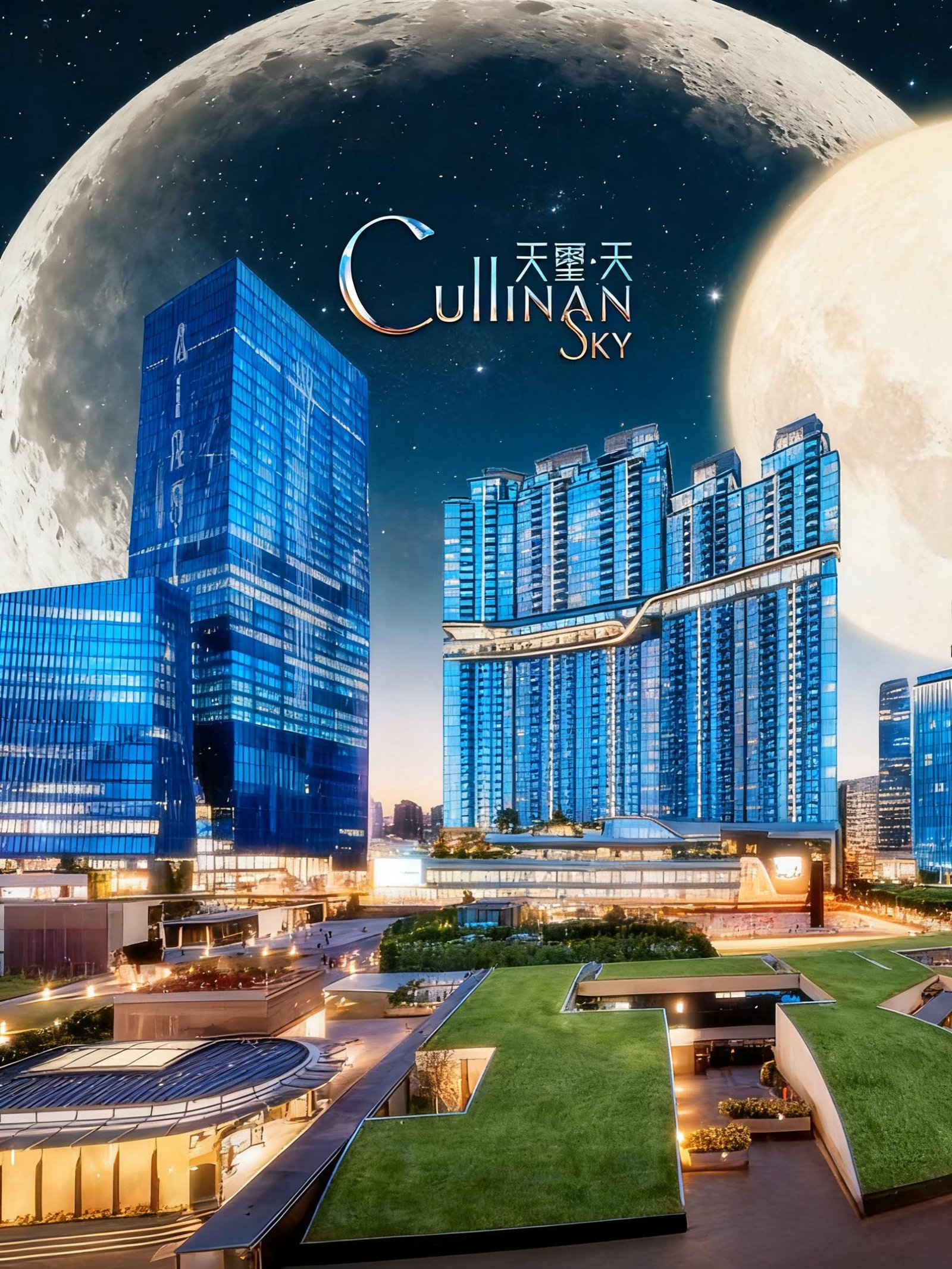天璽・天 Cullinan Sky 香港啟德CBD2封面地標高端住宅外觀實拍（34校網｜2025年入伙）